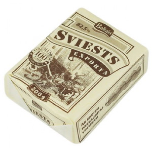 Масло сливочное 82,5% (Латвия) 200 гр