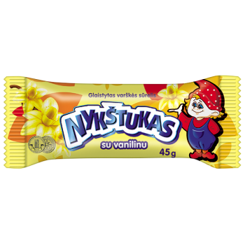 Глазированный сырок ваниль Нуктукас, 45гp