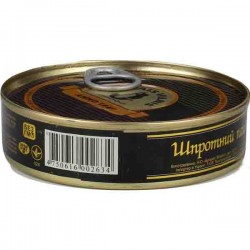 Шпротный паштет, подкопченный 160 гр