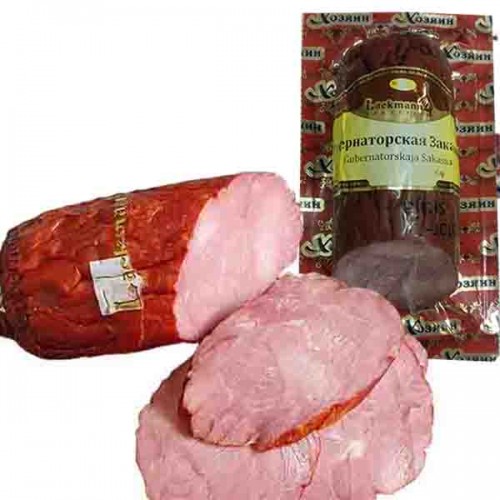 Ветчинная колбаса Губернаторская, упаковка 330 гр