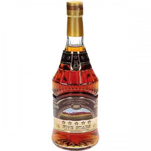 Армянский коньяк 5 звёзд 40% 0,5 л