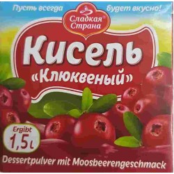 Кисель клюквенный на 1,5 л