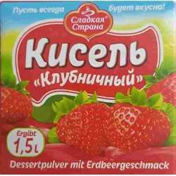 Кисель клубничный на 1,5 л