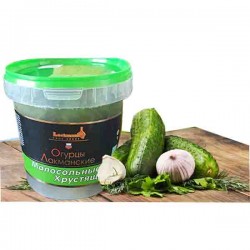 Огурцы хрустящие малосольные 