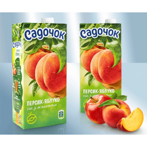 Нектар персиково-яблочный, 950мл