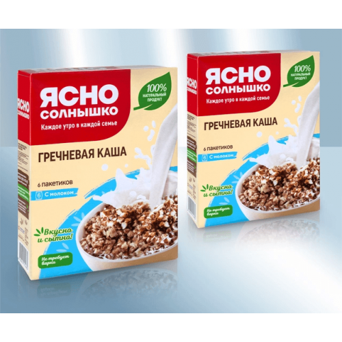 Каша гречневая с молоком, 270г