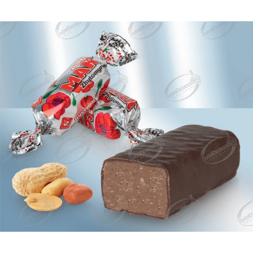 Конфеты "МАК Житомирский", с жареным арахисом, 300г