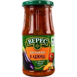 Баклажаны Верес в аджике, 440 г
