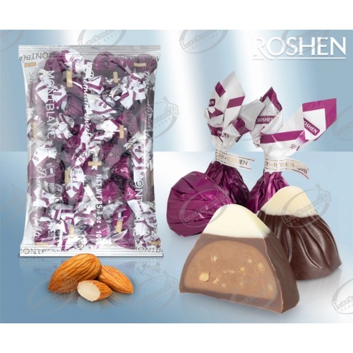 Конфеты шоколадные с измельченным миндалем, 300г