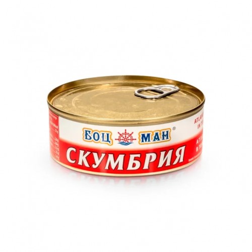 Скумбрия в томатном соусе, "Bozman", 240 г
