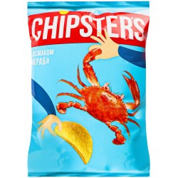 Чипсы картофельные Краб "Chipster's" 130г