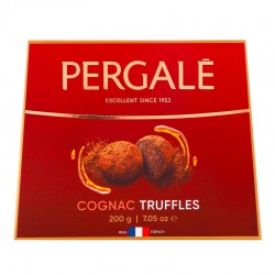 КОНФЕТЫ ТРЮФЕЛЬНЫЕ COGNAC PERGALE К/У 200Г