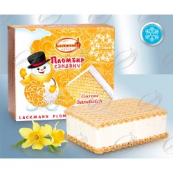 Мороженое "Пломбир", сэндвич (Family Pack), 4x180мл