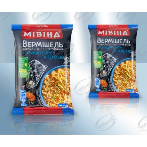 Лапша быстрого приготовления со вкусом сыра, 60г