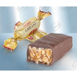 Конфеты "Griliaj", с арахисом, в шоколадной глазури, 300г