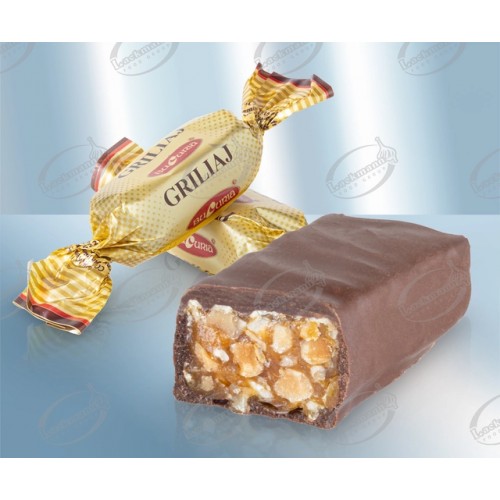 Конфеты "Griliaj", с арахисом, в шоколадной глазури, 300г