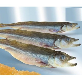 Корюшка серебряная  солено-копченая, 100гр