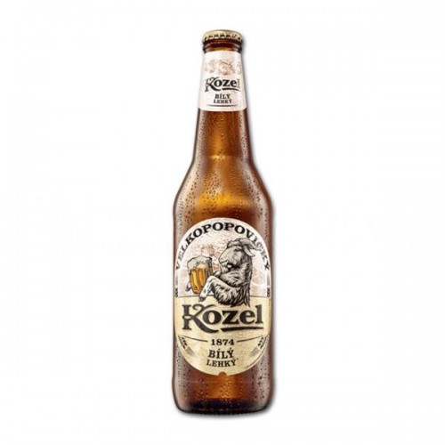 0.5 Л ПИВО БУТЫЛКА СВЕТЛОЕ "ВЕЛКОПОПОВИЦКИ КОЗЕЛ" 3.5% 500ml