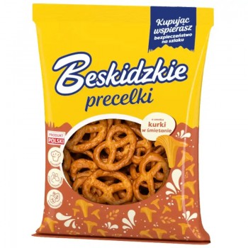 120 Г КРЕНДЕЛЬКИ БЕСКИДСКИЕ СО ВКУСОМ ЛИСИЧКИ В СМЕТАНЕ "АКСАМ"