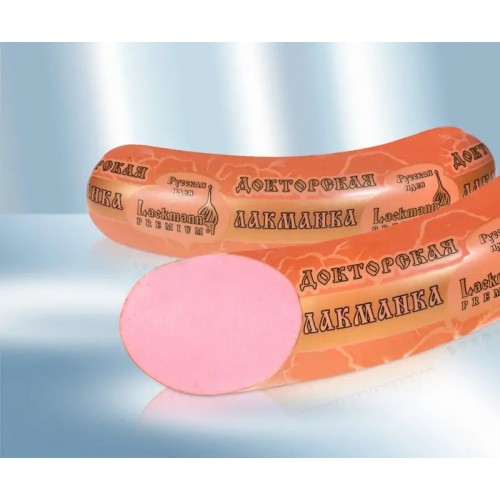 Колбаса вареная "Лакманка" Докторская, 750 гр