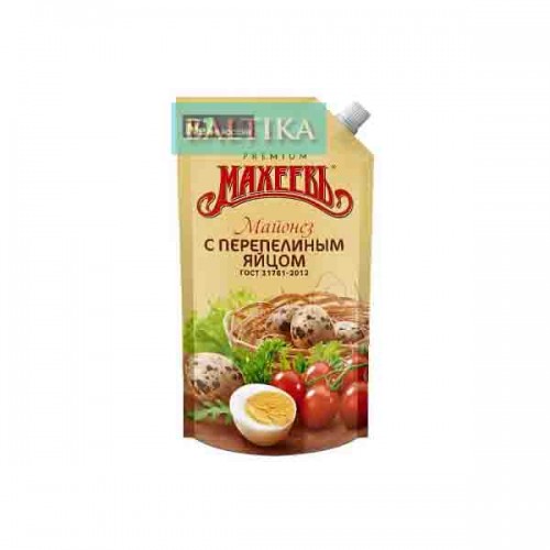 Майонез "C перепелиным яйцом" (Махеев), 380gr