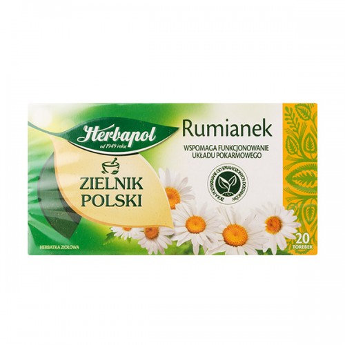 Té de manzanilla, 20 bolsitas, 360g