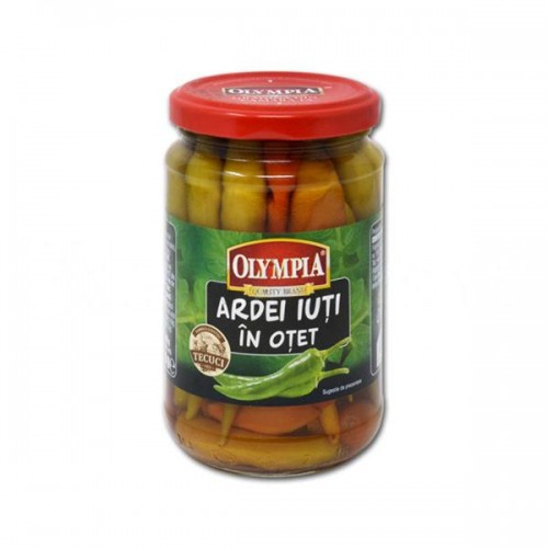 270 Г ПЕРЕЦ ОСТРЫЙ В УКСУСЕ "ОЛИМПИЯ"