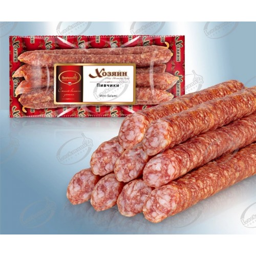 Мини-салями "Пивчики", из свинины, ферментированные, сырокопченые
