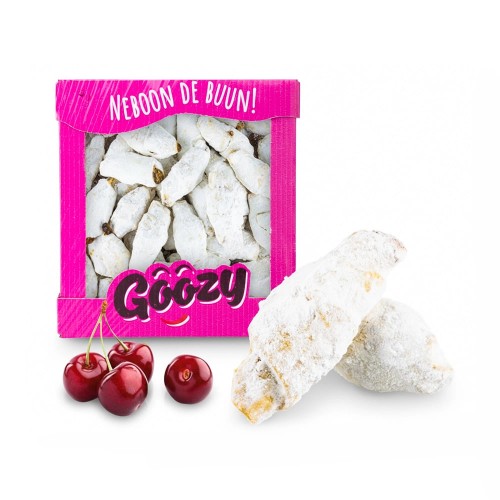 Печенье - Рогалики, с вишнёвой начинкой, Goozy, 450 г