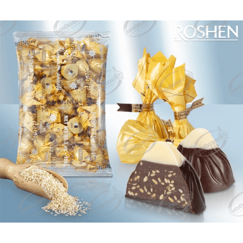 Конфеты шоколадные с кунжутом, 300гр