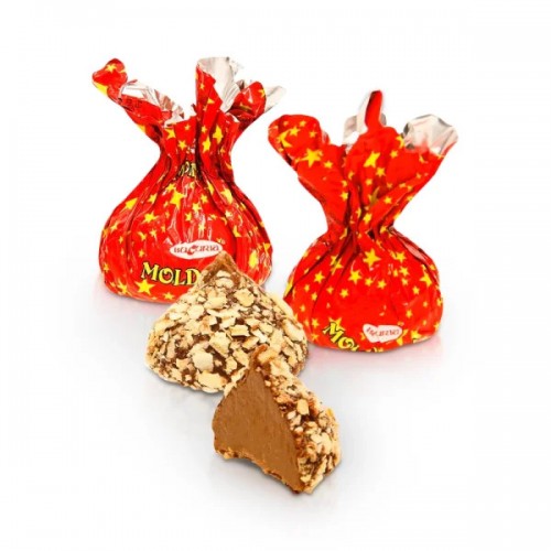 Конфеты - Moldova, с арахисом и вафельной крошкой, в глазури, Bucuria, 300 г