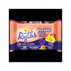 Сладкий сырок со вкусом персика и манго RYTAS