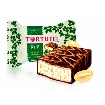 Конфеты "Tortufel Kiev" с арахисом и вафлями, 300г