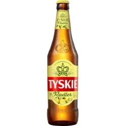 Пиво светлое Tyskie Radler, 500мл