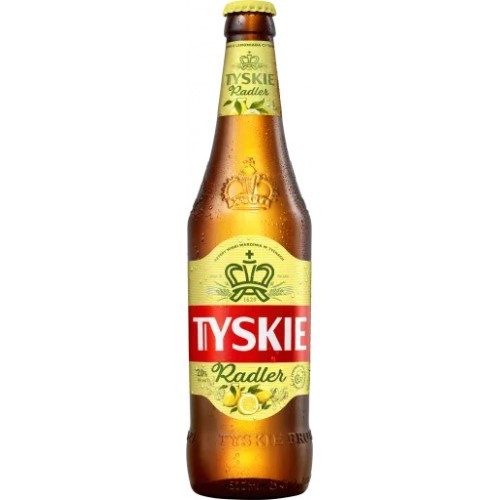 Пиво светлое Tyskie Radler, 500мл