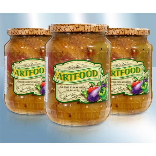 Овощи запечённые на мангале (полуфабрикат), по кавказски, 700гр