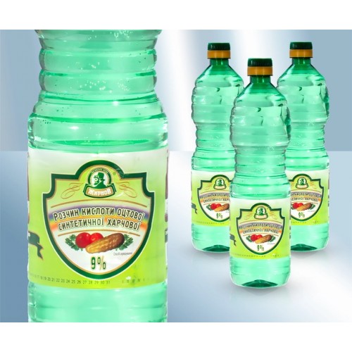 Уксус 9%, 900г