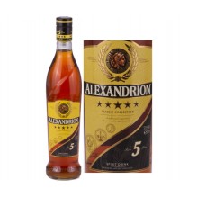 Алкогольный напиток 5* “Aлександрион“ 37.5%, 500л