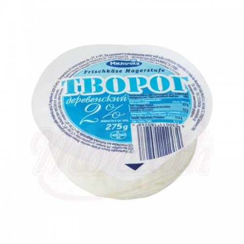 Творог свежий деревенский "Милочка" 2% жирности