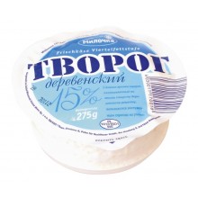 Творог свежий деревенский "Милочка" 15% жирности