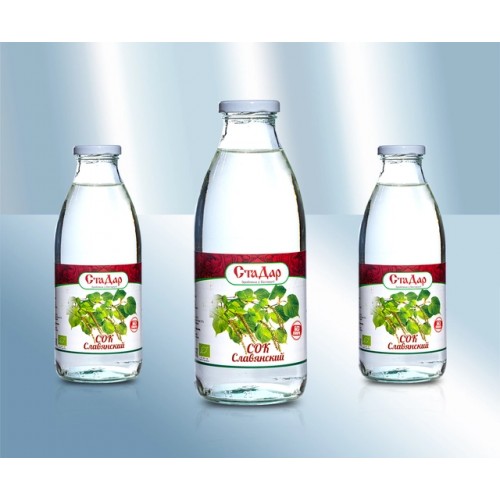 Сок березовый "Славянский" без сахара, 730мл