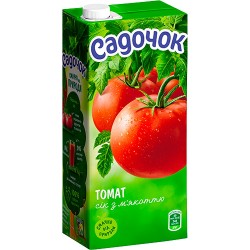 Сок Садочок Томатный с мякостью 0,95 л